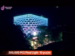 Серебряный серый/темно-серый/черный опциональный цвет RAL Pixel Light IP67 защита от проникновения