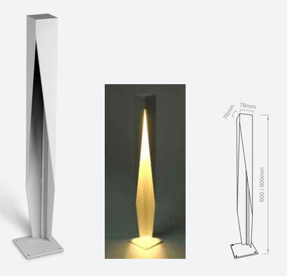 IK08 Multicolor LED Outdoor Landscape Lighting 4W / 400lm Light Distribution